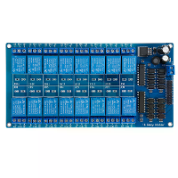 2 Stuks 12V 16CH kanaal relaismodule met optocoupler voor PIC AVR DSP ARM