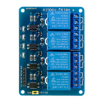2 Stuks 12V 4CH kanaal relaismodule met optocoupler voor PIC AVR DSP ARM