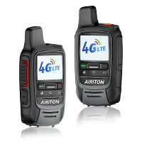 2 Stuks AIRITON AI 300 4G LTE Lange Bereik Walkie Talkie Onbeperkte Afstand Type C Opladen Duidelijk Geluid Ruisonderdru