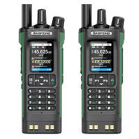2 Stuks Baofeng BF UV32 GPS Two Way Radio 10W Bereik Multi Band Bluetooth App 1000 Kanalen USB C EU Opladen Draagbare 2 