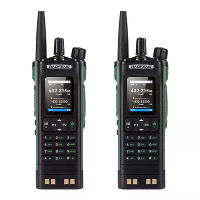 2 Stuks Baofeng DM 32UV walkie talkie DMR digitale analoge tweerichtingsradio 8W vermogen GPS APRS 4000 kanalen dual mod
