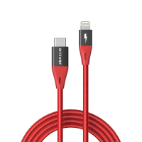 [2 Stuks] BlitzWolf® BW CL3 MFi gecertificeerde 20 W USB C naar Lightning kabel PD3.0 Stroomvoorziening Snel opladen Dat