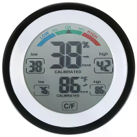 2 Stuks DANIU Multifunctionele Digitale Thermometer Hygrometer Temperatuur Vochtigheidsmeter