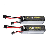 2 Stuks Flywoo Explorer 15,2V 750mAh 80C 4S HV 80C Lipo batterij XT30 aansluiting