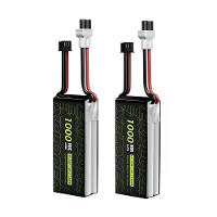 2 Stuks Flywoo Explorer 7.6V 1000mAh 2S 80C LiHV batterij XT30 plug voor Happymodel Mobula 8 Sub250 Nanofly20 Mobula8 Ti