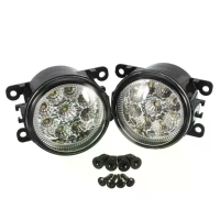 2 Stuks H11 55W 6000K LED mistlamp voor koplamp led dagrijverlichting voor Honda Ford Focus Subaru