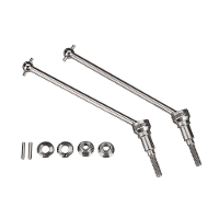 2 Stuks HBX 2996A 1/10 RC Auto Onderdelen Metalen Universele Voorwielaandrijfas Voertuigmodellen Reserveonderdelen T2111