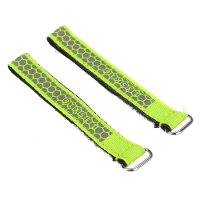 2 Stuks LDARC 13.5X160mm Metalen Gesps Batterijriem Groene Kleur voor Lipo batterij