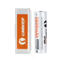 2 Stuks Lumintop 21700 Bol top Puntige Batterij 5000mAh Hoge Capaciteit Oplaadbare Li ion Cel 3.7V/18.5Wh Zaklamp RC Hui