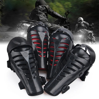2 Stuks Motorrace Veiligheidsbeschermingsuitrusting Pols Kniebeschermer Kniem Gewatteerd Motorrijden Beschermingsuitrust