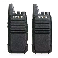 2 Stuks/pack Retevis RT22/RT622 Mini Walkie Talkie VOX functie USB PMR 446 FRS 462 licentievrije draagbare tweeweg radio