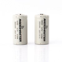 2 Stuks RadioMaster 3.7V 900mah 18350 Oplaadbare Lithiumbatterijen voor Zorro Radiozender