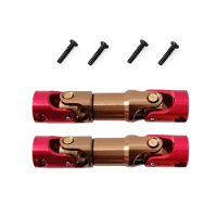 2 Stuks verbeterde metalen aandrijfas voor SG PINECONE FORSET 2801 1/28 RC auto's voertuigen modellen reserveonderdelen