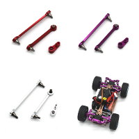 2 Stuks Verbeterde Metalen Stuurstang Servo Arm voor Wltoys 284131 284010 284161 K989 K969 1/28 RC Auto's Voertuig Model