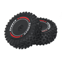 2 Stuks Wltoys 124010 1/12 RC auto onderdelen voorband/achterbanden wielen velgen voertuigmodellen reserve accessoires 2