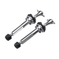 2 Stuks Wltoys 284161 1/28 RC Auto Metalen Aandrijfas 2135 Voertuigmodellen Reserveonderdelen Accessoires