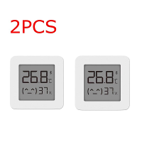 2 Stuks Xiaomi Mijia slimme LCD scherm digitale thermometer 2 bluetooth temperatuurvochtigheidssensor Vochtmeter Mijia a
