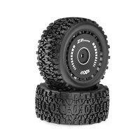 2 Stuks ZD Racing BX12 1/12 Borstelloze RC Auto Onderdelen Voor  en Achterbanden Wielen Voorgelijmde Voertuigen Modellen