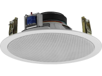 2 Weg coaxiale inbouwluidspreker, PA inbouwluidspreker Monacor EDL 10TW/WS 10 W Wit 1 stuks