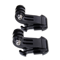 2 X Vertical Surface J Hook Buckle For Sjcam Sj4000 Sj5000 M10 Sj5000x X1000 Gopro