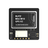 20*21*8Mm iFlight BLITZ Mini M10 GPS V2 Module QMC5883L Kompas 18.2X18.2Mm GPS Keramische Antenne voor RC Vliegtuig FPV