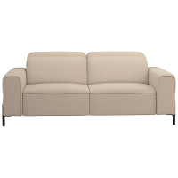 20% Korting   Leen Bakker   Bank Dave 3 zits   Stof   Taupe   105x198x79 Cm