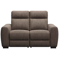20% Korting   Leen Bakker   Bank James 2 zits   Billy Joe   Stof   Grijs   95x160x100 Cm