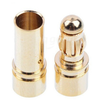 20 Pairs 3.5Mm Bullet Connector Banana Plug For Rc Battery / Motor