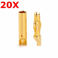 20 Pairs Amass 4.0Mm Banana Plug Am 1003e Male & Female