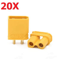 20 Pairs Amass Xt30u 2mm Plug Connector Male And Female