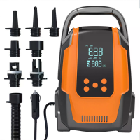 20 PSI Elektrische SUP Luchtpomp 120W Hoge Druk Draagbare Lucht Inflator Deflator Snelle Opblazen met Auto Uitschakeling