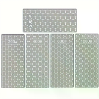 200 400 600 1000 2000 Korrel Diamant Mes Slijper Kit Slijpsteen Malen Keuken Gereedschap Honingraat Schilferige Slijpste