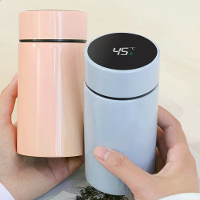 200ML Temperatuurweergave Mini Thermosfles Waterfles Slimme Roestvrijstalen Thermos Digitale Weergave Thermosbeker voor