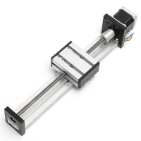 200Mm Stroke Actuator Cnc Linear Motion Lead Screw Slide Stage With 42 Stepper Motor
