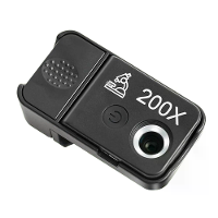 200X Mobiele Telefoon Microscoop met LED Licht Macro Lens Handmatige Focus CPL Filter Hoge Vergroting Draagbaar voor Sma