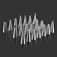 20Pcs Fondant Cake Piping Icing Nozzle Tips Set Sugarcraft Tool