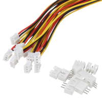 20Pcs Mini Micro Jst 2.0 Ph 3pin Connector Plug With 30cm Wires Cables