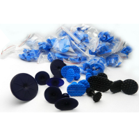 20Pcs Pdr Nickel Size Glue Pulling Tabs For All Glue Pullers
