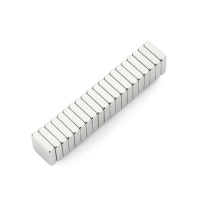 20Pcs10 X 10 X 3mm N52 Powerful Creative Ndfeb Cube Magnet Toys For Kid Adult Diy