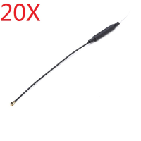 20X 3dbi Brass 2.4G Receiver Antenna Omnidirectional Ipex Port Compatible Futaba Jr Wfly