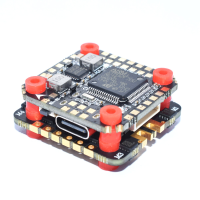 20X20mm JHEMCU Betaflight F7 XSD Pro F7 Vluchtcontroller met 5V 10V BEC & EM20A 20A / EM40A 40A 2 6S BL_S 4in1 Borstello