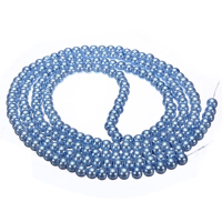 210Pcs 4mm Multicolor Glass Imitation Pearl Loose Beads Diy Jewelry