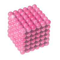 216Pcs Plus 6pcs 4mm Change Color Diy Cube Magic Beads Magnetic Balls Puzzle