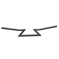 22Mm 7/8inch Black Retro Modified Drag Z Handlebar For Harley Cruise Motorcycle