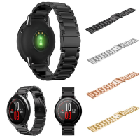 22Mm Stainless Steel Watch Strap Fold Buckle Replacement Bracelet Band For Xiaomi Huami Amazfit
