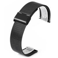 22Mm Stainless Steel Watch Strap Replacement Bracelet Band For Xiaomi Huami Amazfit