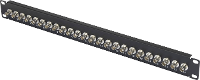 24 Poorten BNC patchpanel 48,26Â cm (19) Renkforce 1 HE