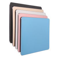 240X170x3mm Luxury Aluminum Alloy Non Slip Rubber Base Waterproof Mouse Pad