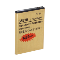 2450Mah 3.7V Gold Replacement Battery For Samsung Galaxy Ace S5830