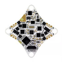 25,5 X 25,5 mm FLYWOO GOKU F405 ERVT 1S ELRS Vlieggercontroller 5V BEC & 5A 5in1 ESC Geïntegreerde 400mw VTX voor RC FPV